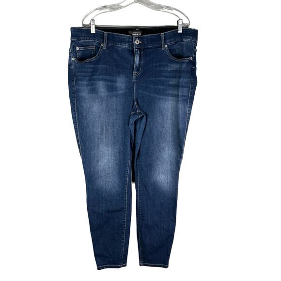 Torrid Premium Jeans Bombshell Skinny 22R Stretch - Picture 1 of 12